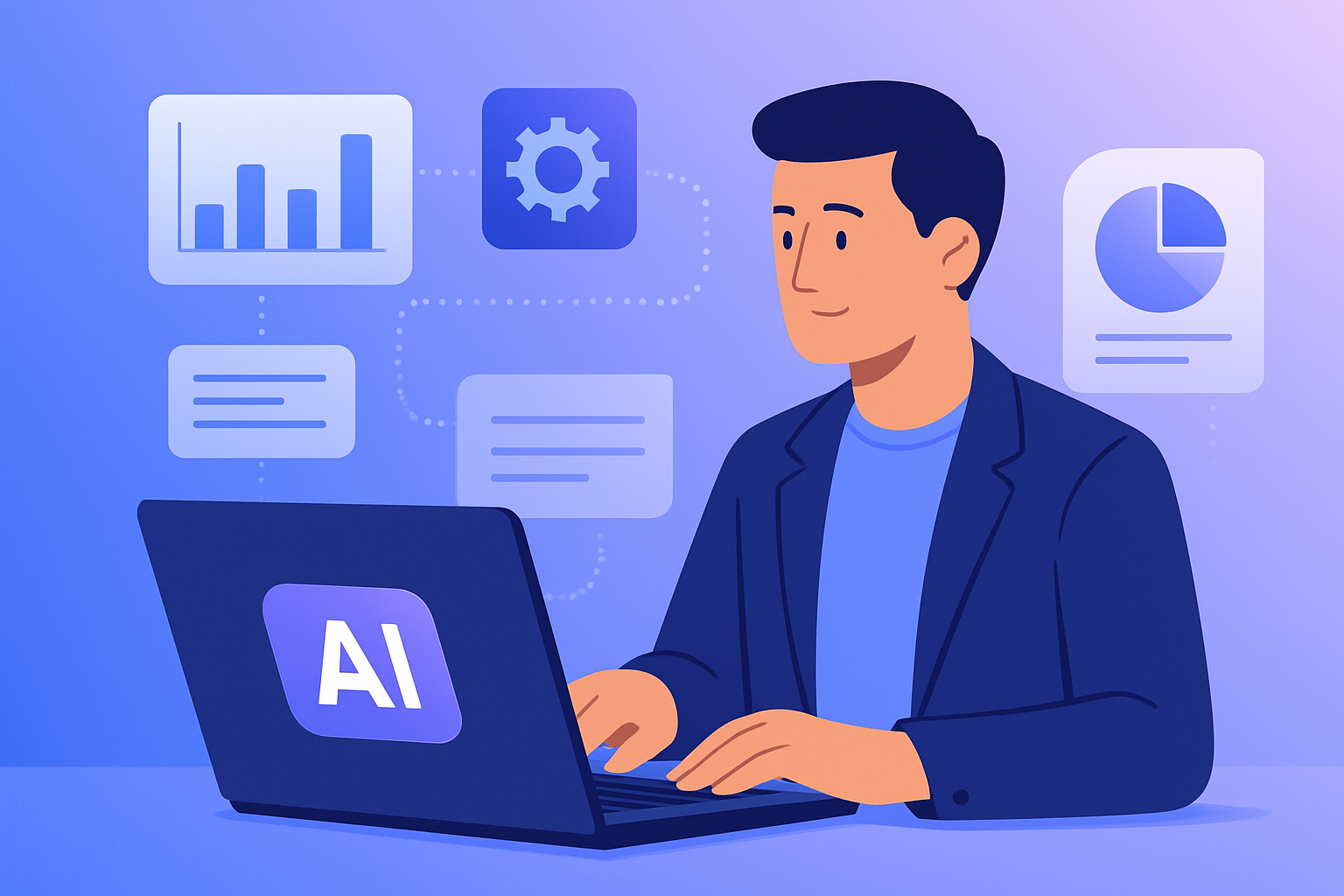 AI automation illustration